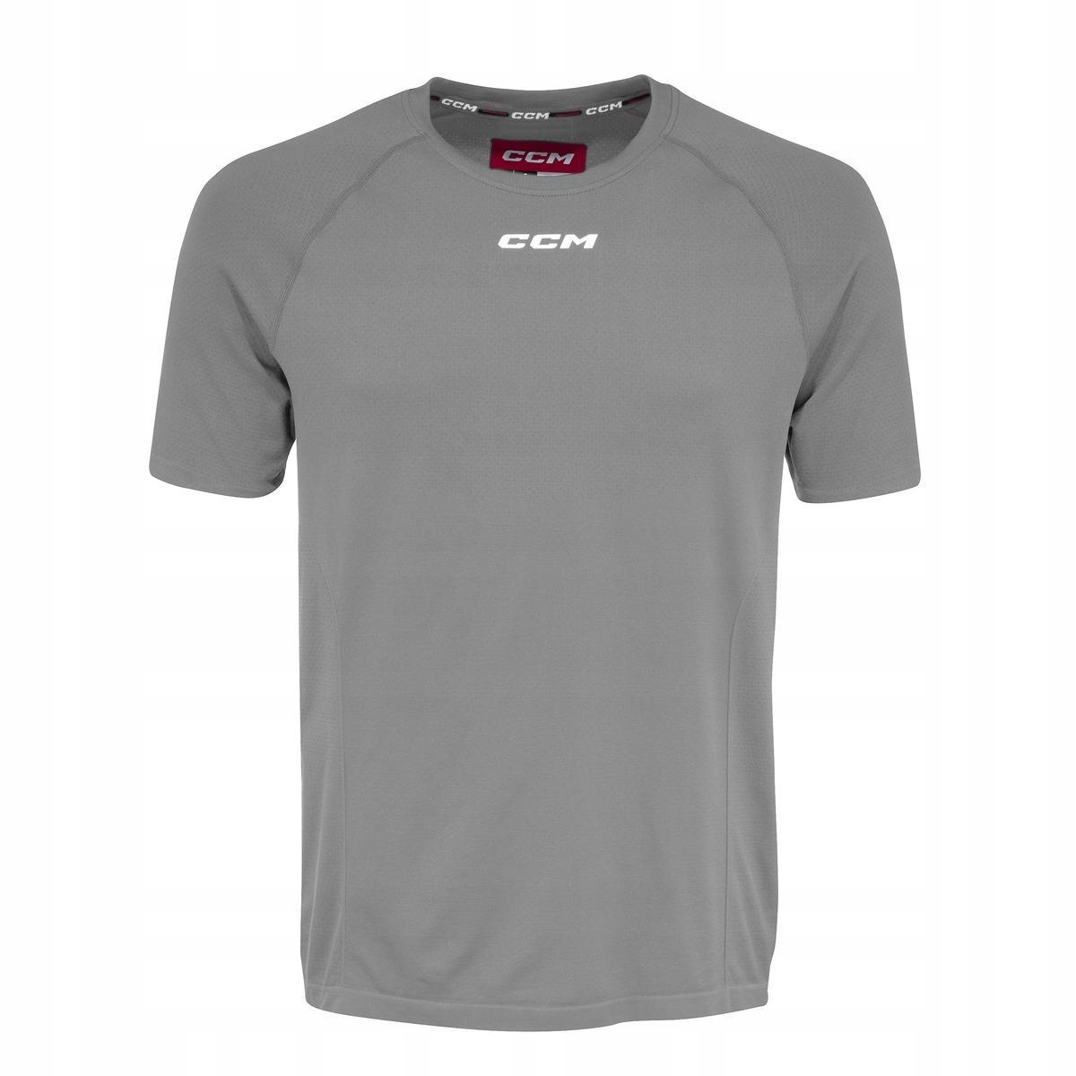 CCM Triko CCM Premium Training Tee Sr, šedá, Senior, M