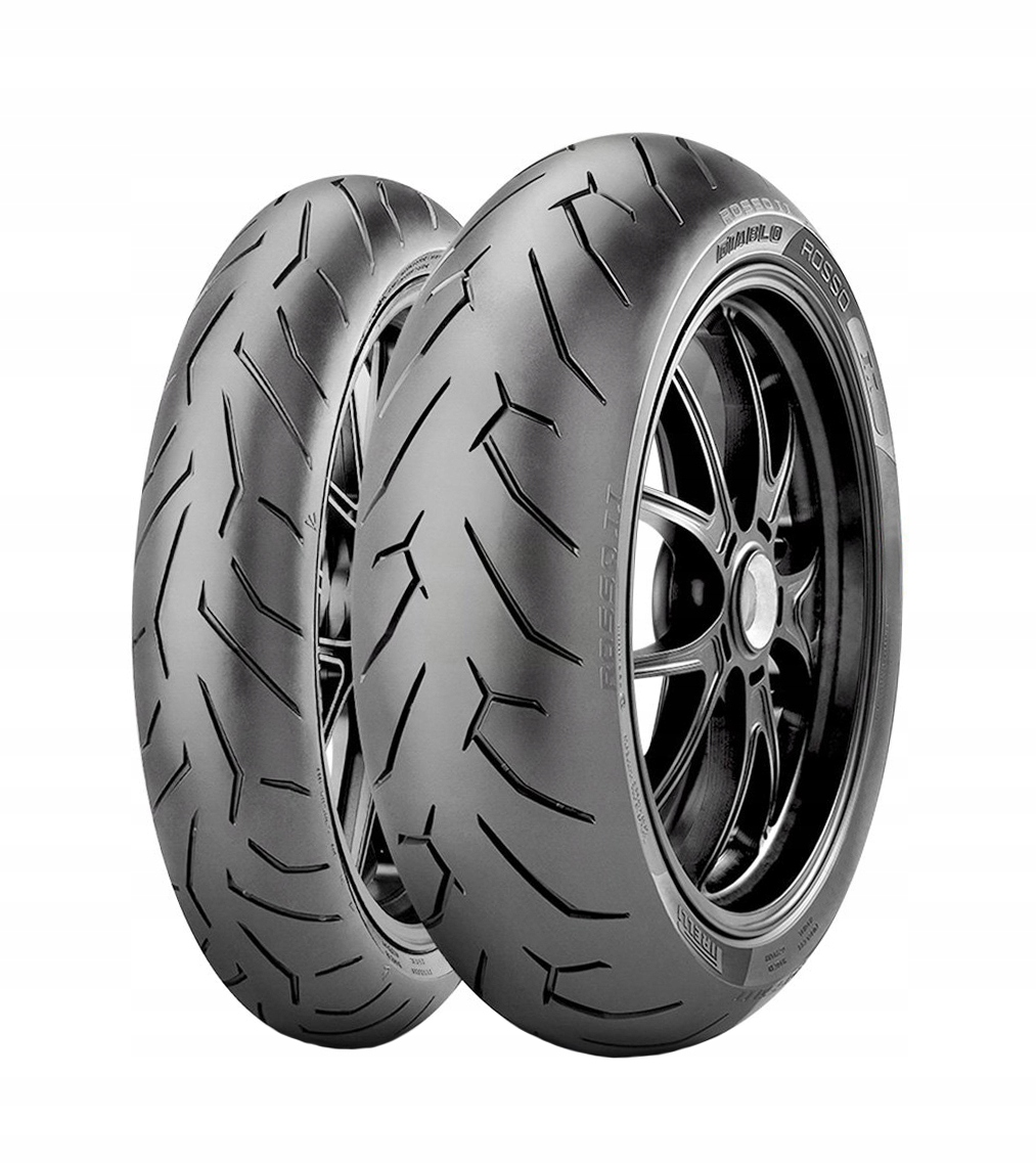120/70ZR17 + 180 / 55ZR17 PIRELLI DIABLO ROSSO II