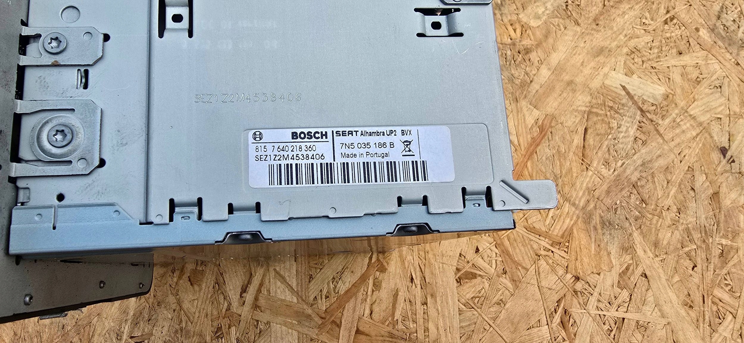 RADIO CD SEAT ALHAMBRA 7N 7N5035186B