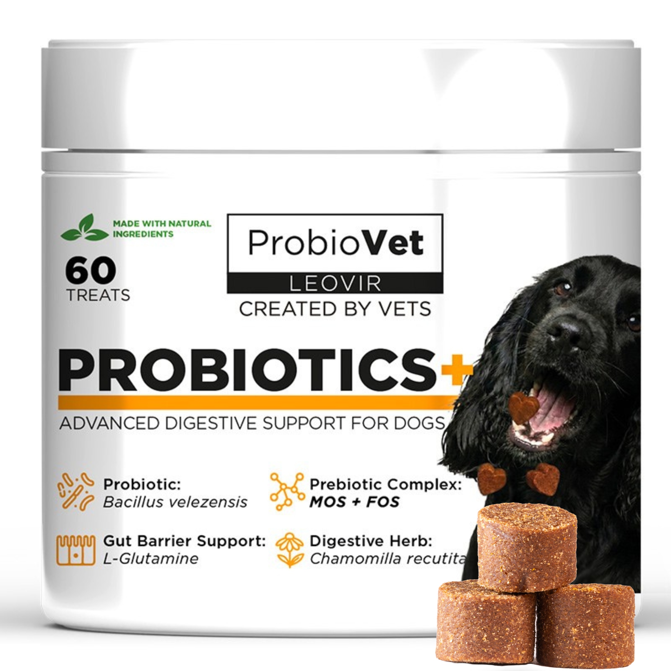 ProbioVet Plus 60 ks – proti svědění – podpora střev a pokožky, probiotikum