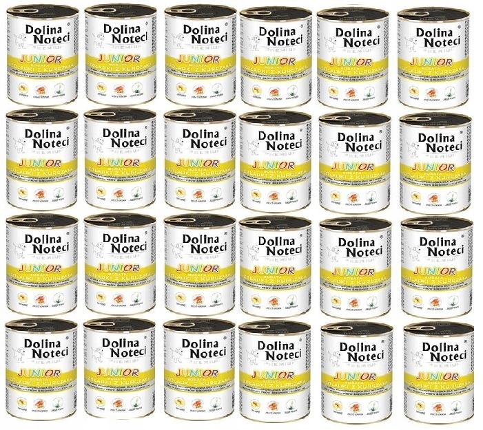 Levně Dolina Noteci Junior Žaludky z kuřecího masa 24x400g