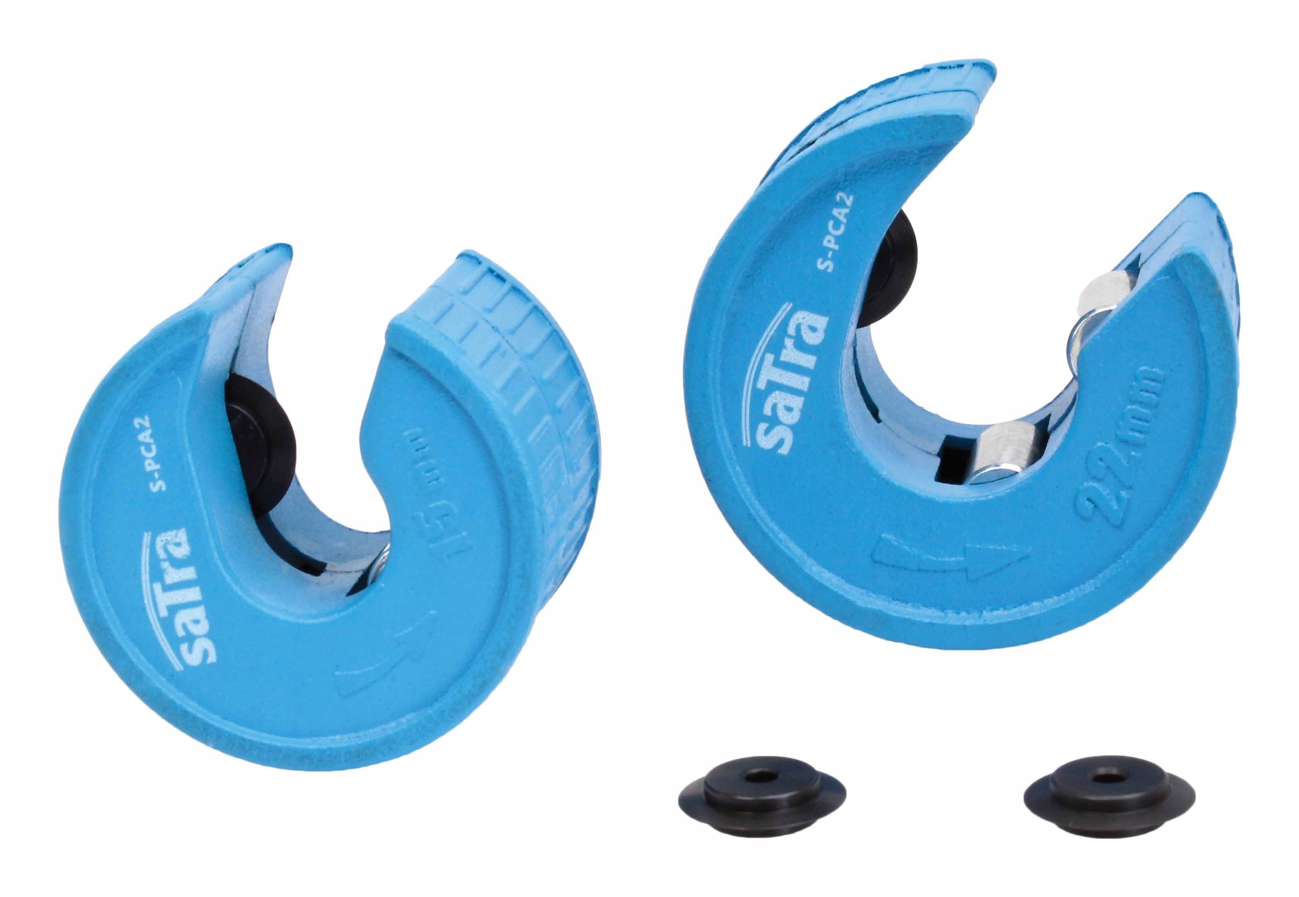 2-CZĘŚCIOWY Zestaw Obcinaków Do Rur 15/22mm Satra S-PCA2