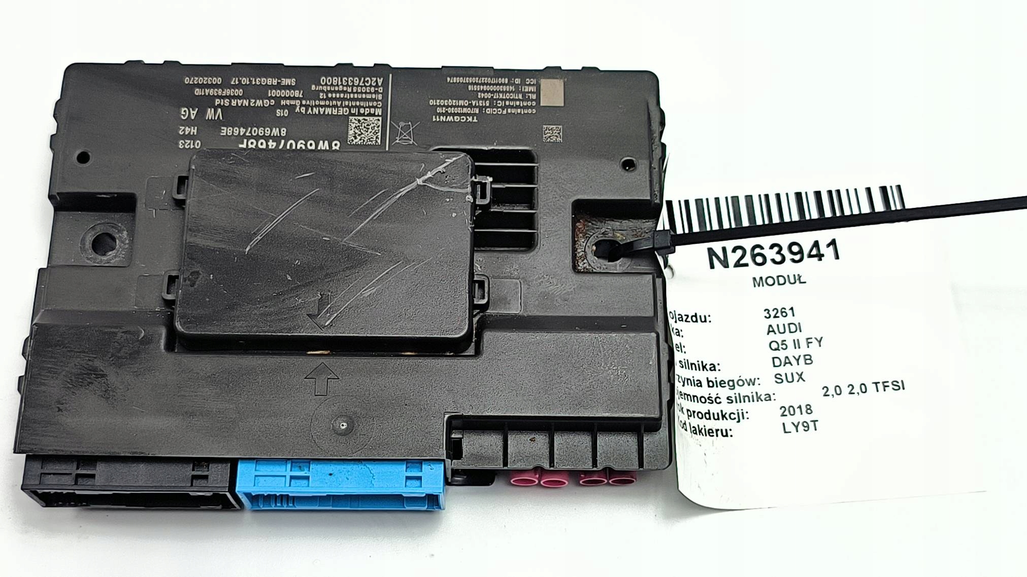 modul GATEWAY 8W6907468F AUDI Q5 II FY