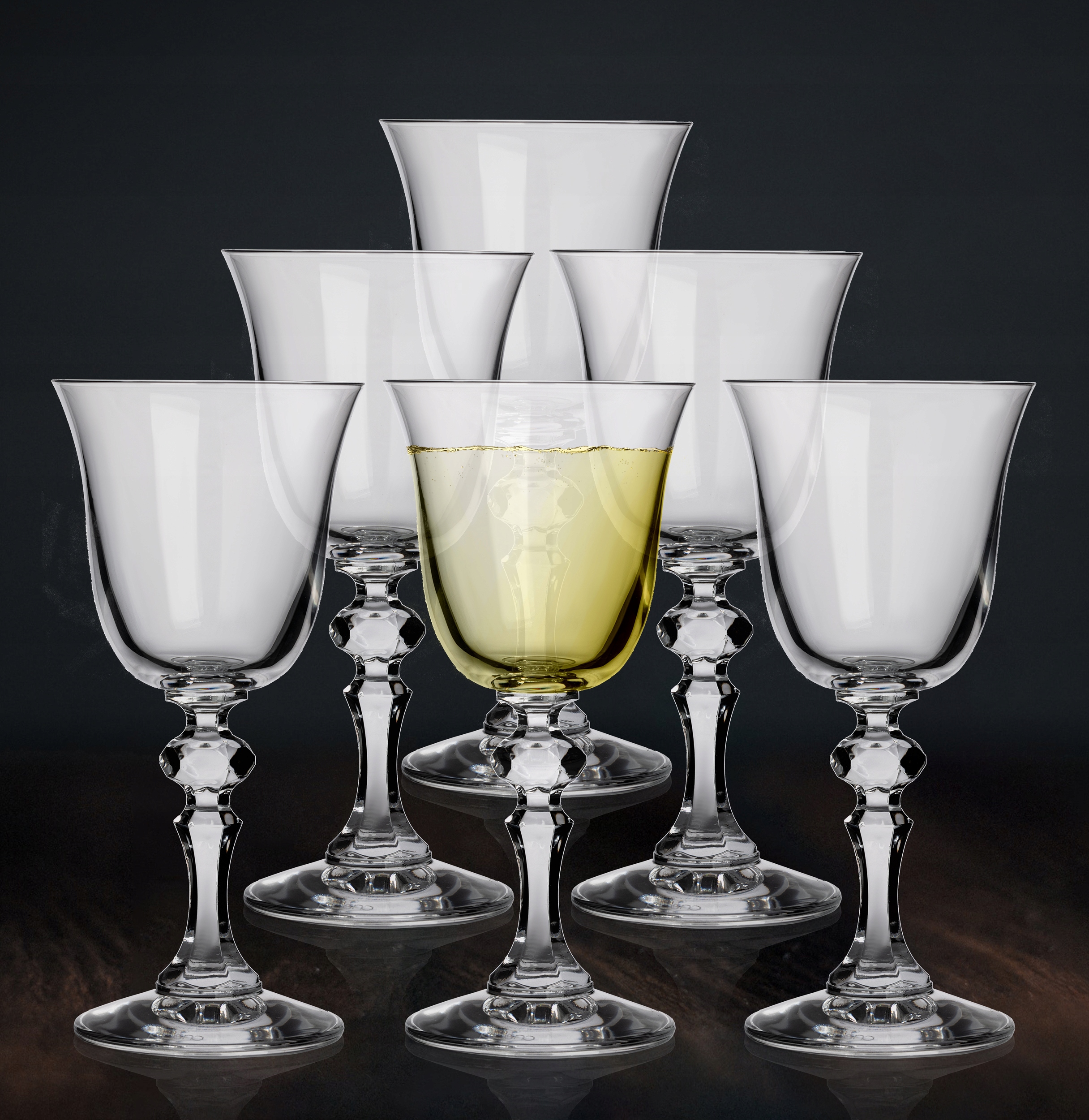 Kieliszki do wina białego Krista KROSNO 6x150ml Marka Krosno