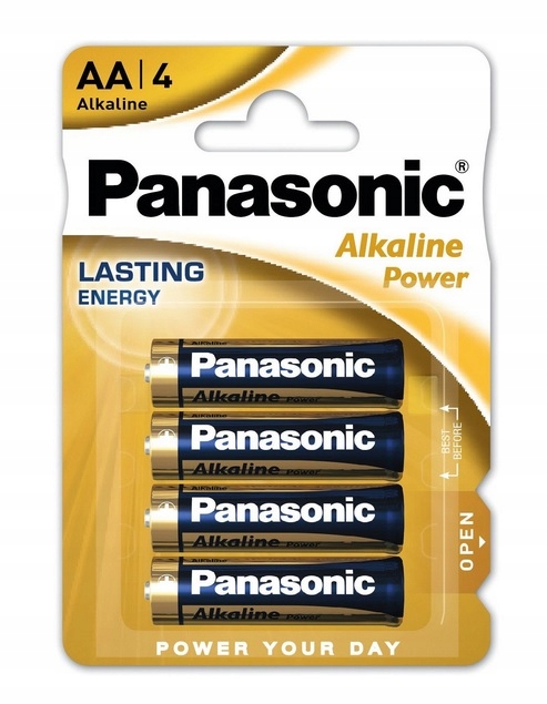 Baterie alkaliczne paluszki Panasonic Power Aa (R6) 4 szt.