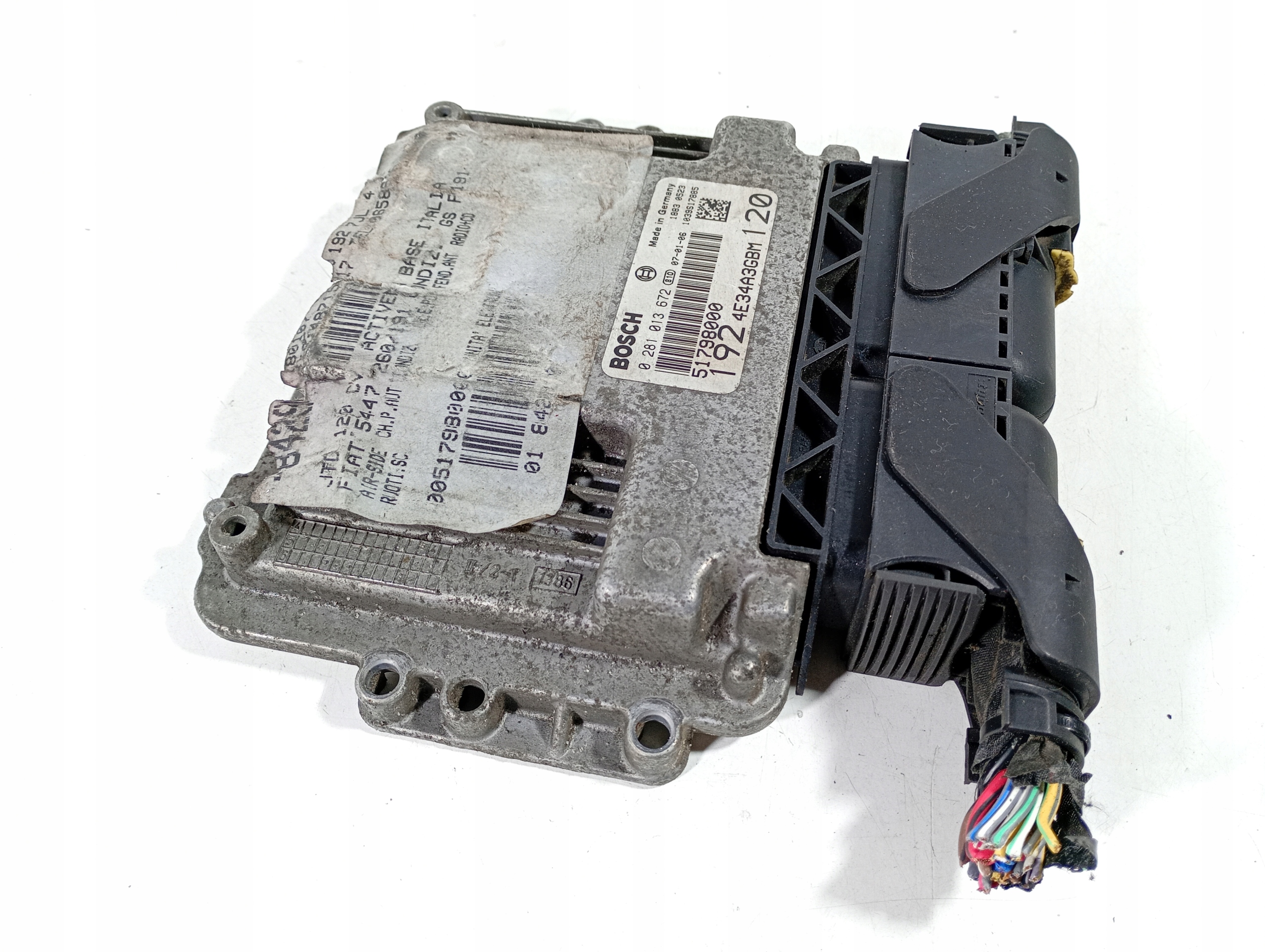 Fiat Stilo 01-07 computer control unit of the engine OE 0281013672