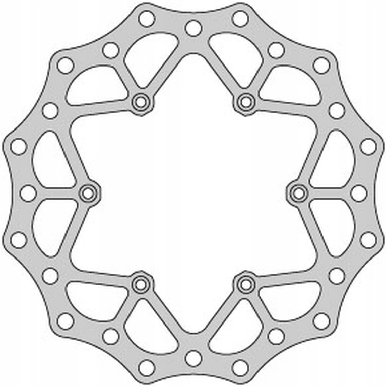 Delta Braking Brzdový Kotúč Predný Suzuki Rm 125