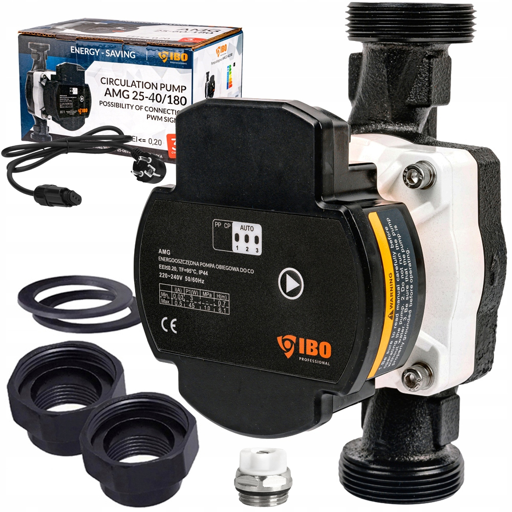 Ibo Amg 25-80/180 Pwm Obehová Pumpa Energeticky Úsporná