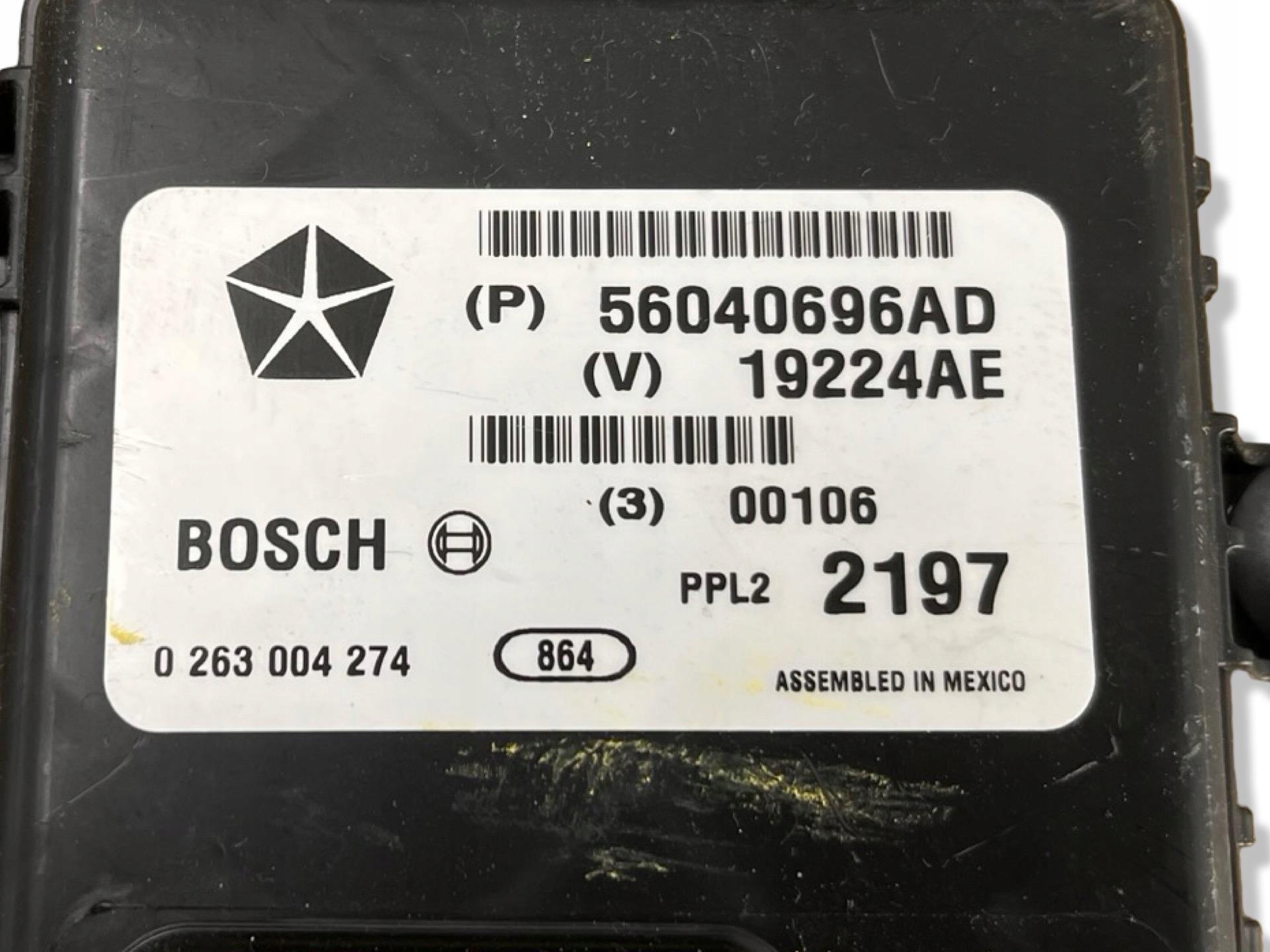 Bedienteil czujnikow Parken Dodge Nitro 2008 56040696AD