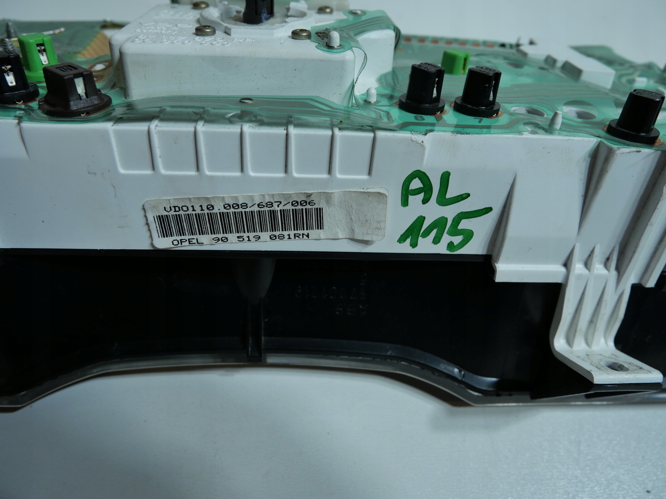 dials clock Opel Astra F 90519081RN