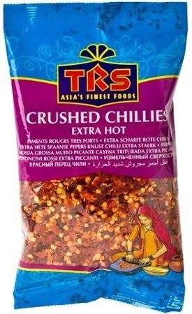 Papryczki Chili Suszone Płatki TRS Ostre 100 g