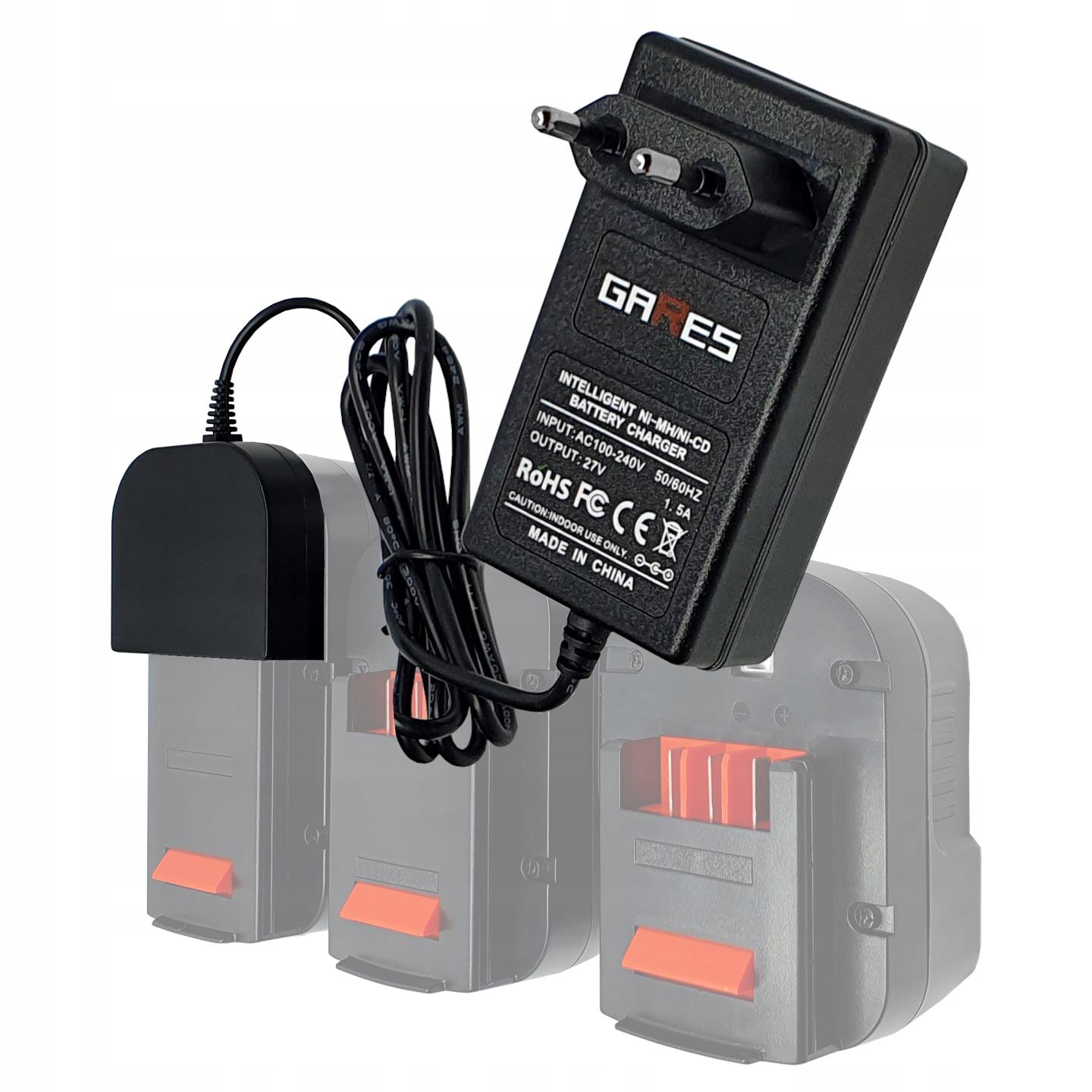 1.5A Rapid Charger for Black &Decker 18 Volt HPB18 HPB18-OPE Ni-Cd Ni-Mh  Battery 