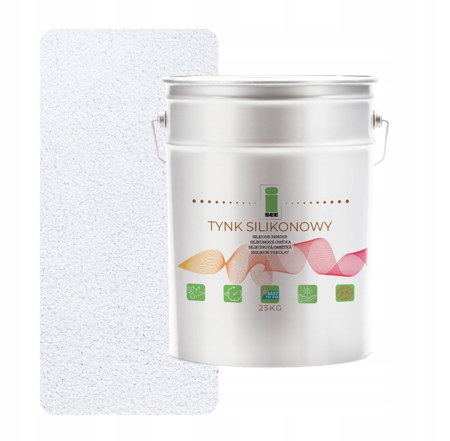 Omítka Beránek Silikonová Bílá Fasádní 1.0 MM Prémiová 25 Kg Zesílená