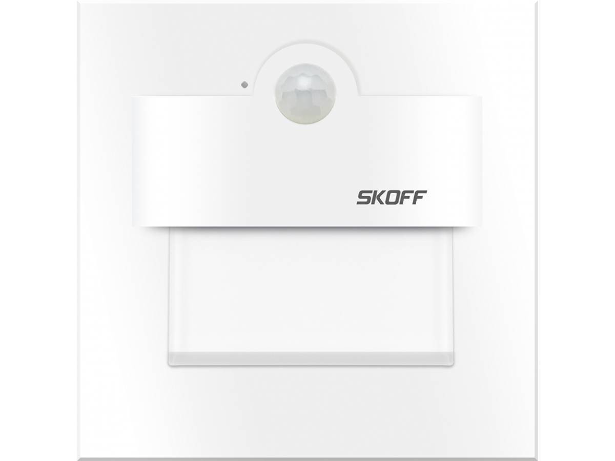 Led svietidlo Biele 2,4W Cw 6500K Tango Pir Skoff