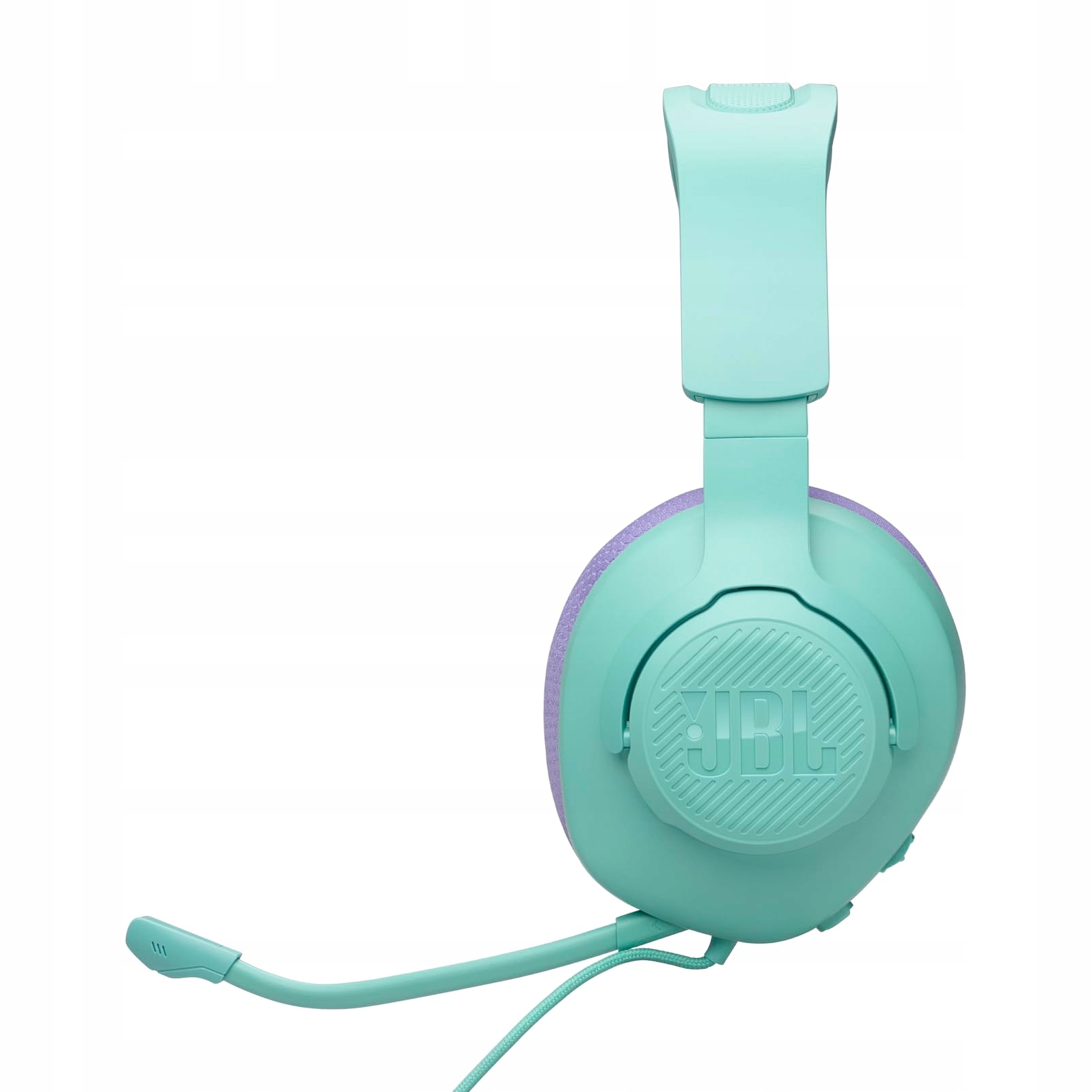 JBL Quantum 100M2 Gaming Headset, Over-Ear, Detachable Mic, Cyan — miniatura 9
