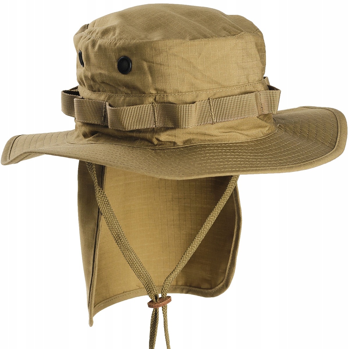 Kapelusz z Nakarczkiem z Osłoną Karku Brytyjski Teesar Coyote 3XL 64-65cm