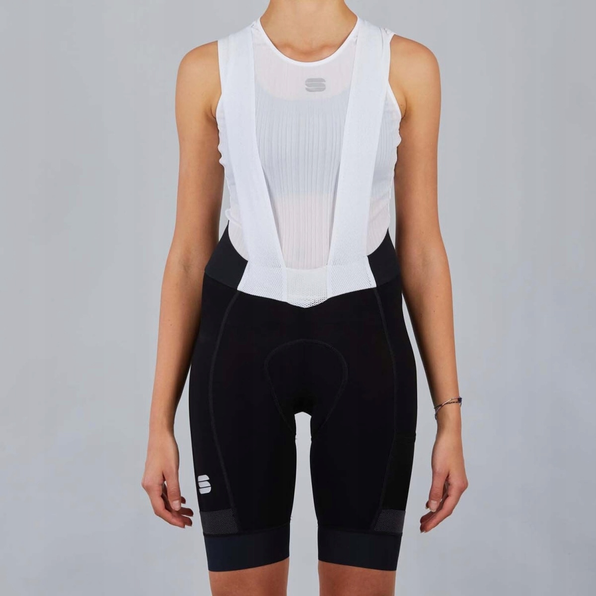 Spodenki Gravelowe Damskie Sportful Supergiara L czarne gravel/szosa