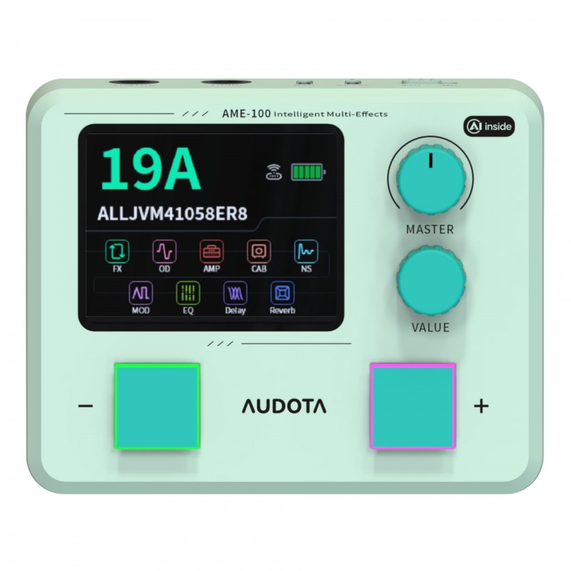 Audota AME-100 Intelligent Multi-Effects Multiefektová kytara