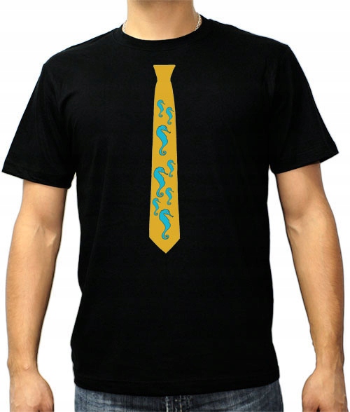 

L Koszulka Ms. Krawat Koszulki Krawaty Śmieszne