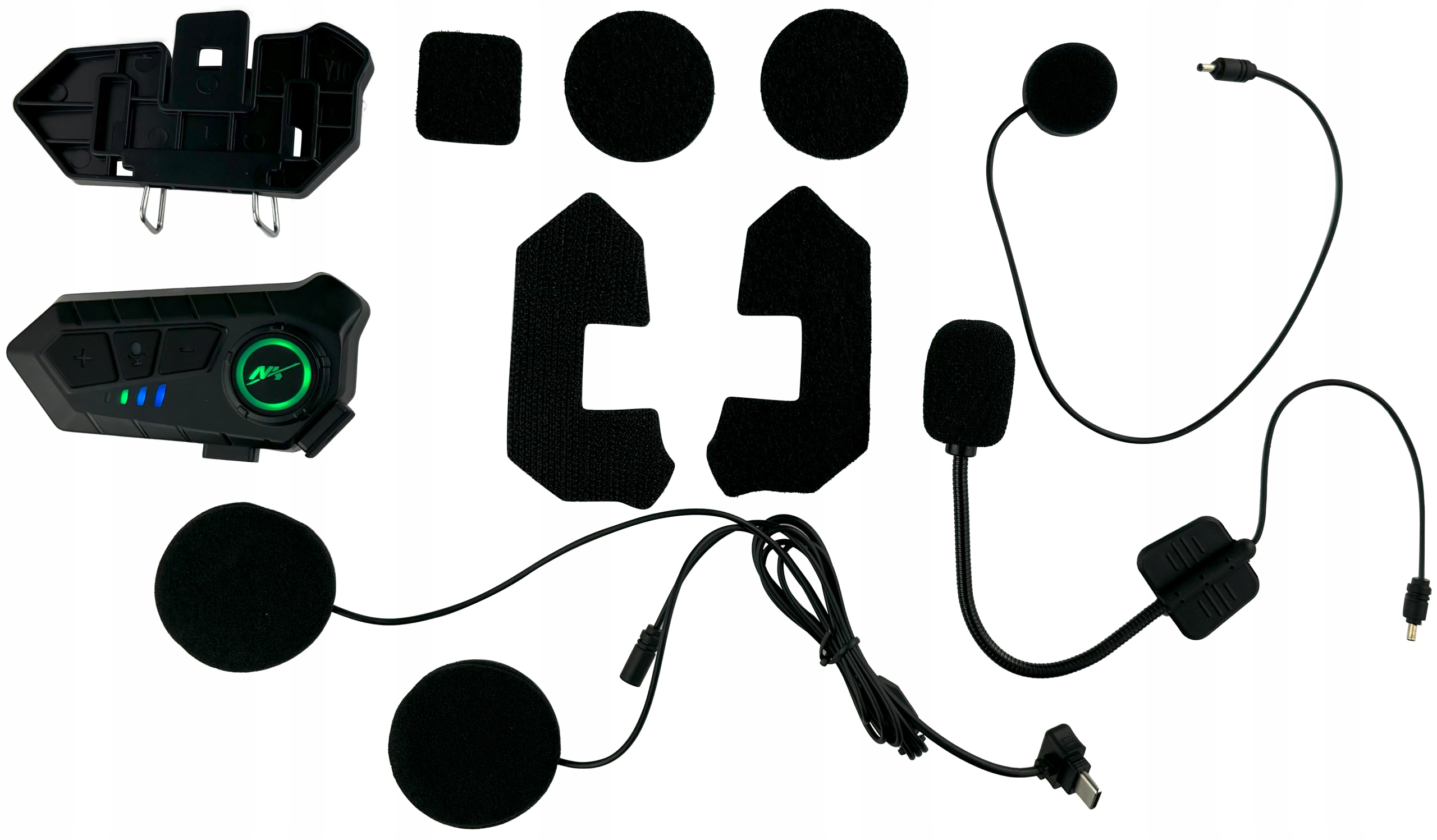 KASK MOTOCYKLOWY NX TOURISM r.L +NX INTERFON| BLUETOOTH |ZESTAW SŁUCHAWKOWY Stan opakowania oryginalne