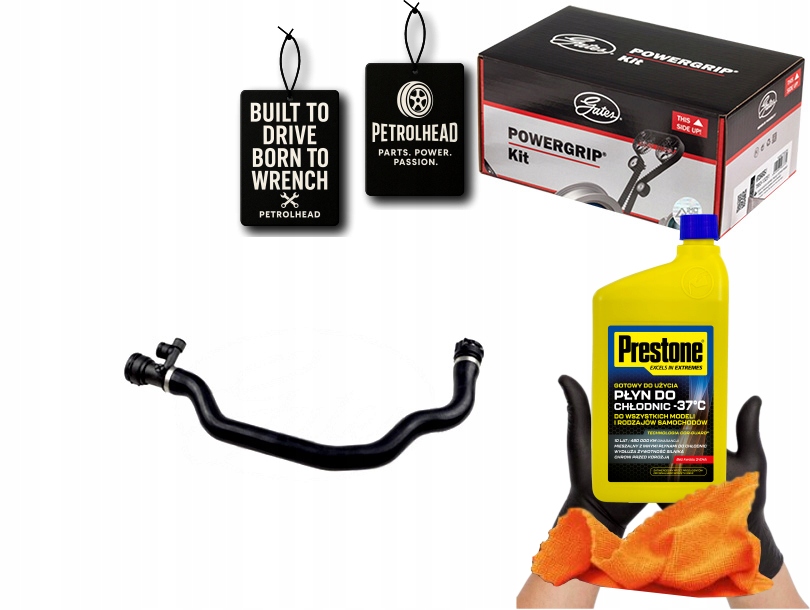 Gumový Kabel Chladicího Systému Horní Části Bmw 3 E46 2.0D #Petrolhead Pro+ Kit5