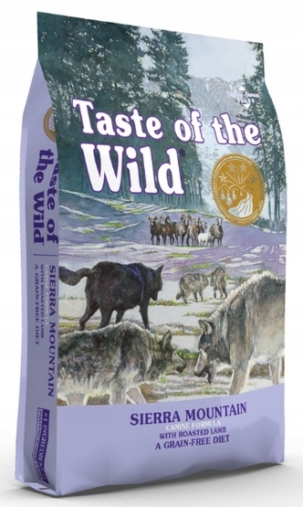 Levně Zdravé krmivo bez obilovin pro každého psa Taste of the Wild Jehněčí 12,2 kg