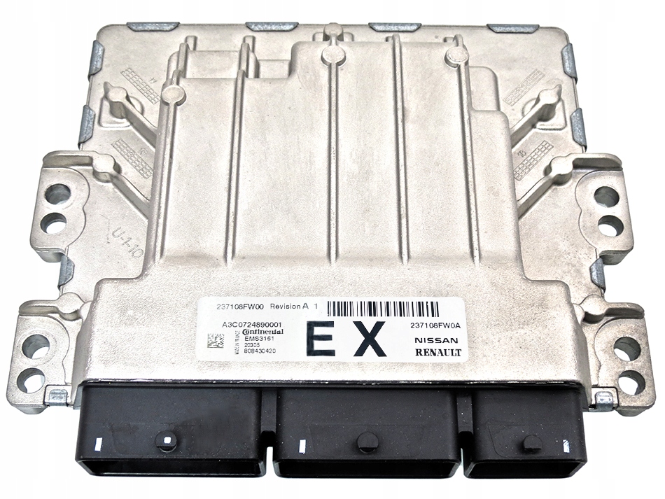 ECU QASHQAI 237108FW00 237108FW0A A3C0724890001