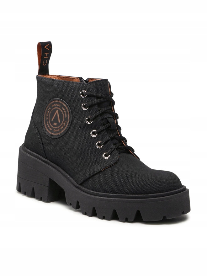 Dámské Kotníkové Boty Charles Footwear Danny Boots Black 38