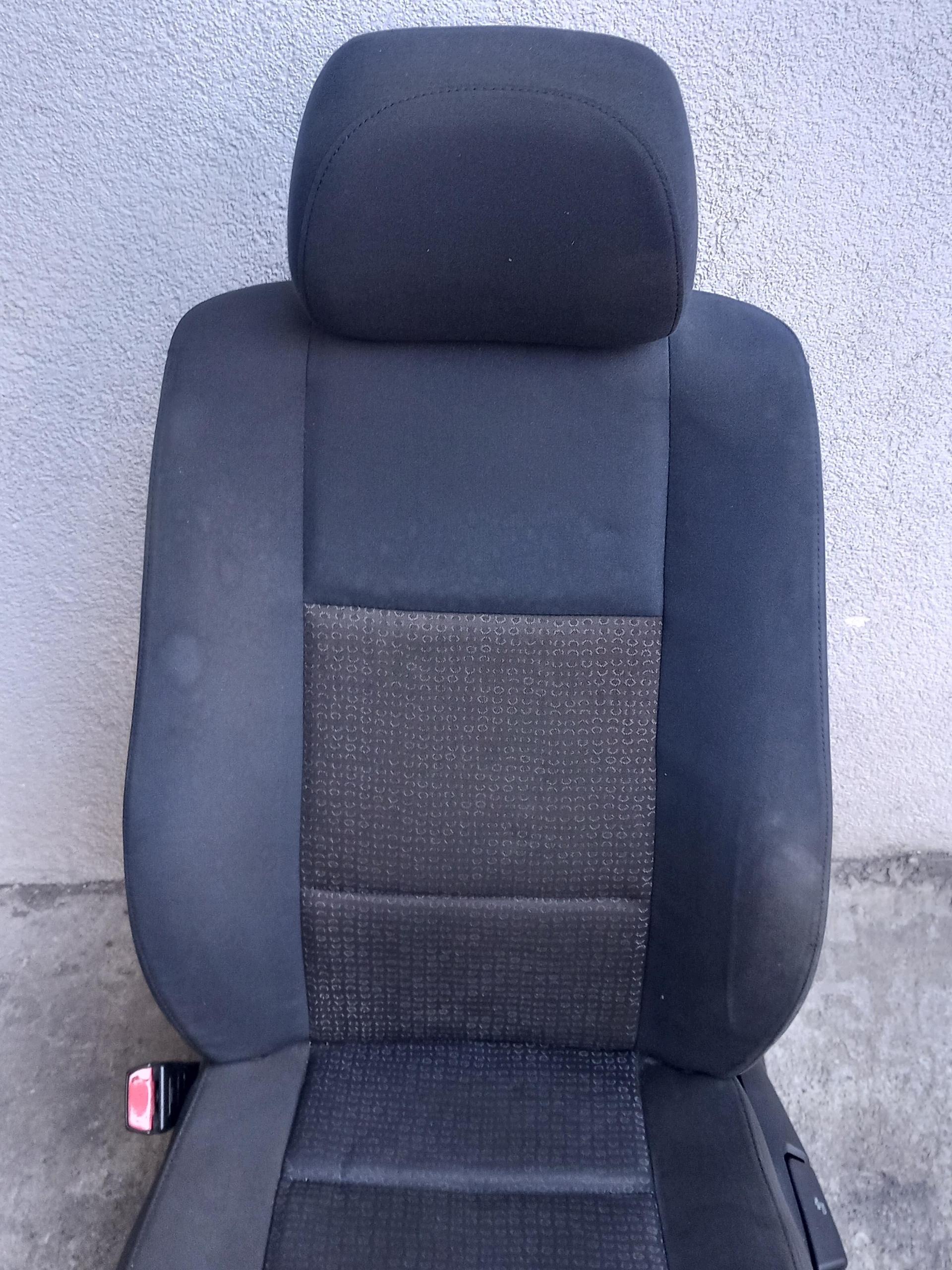 seat front front left EUROPA BMW 3 E46 sedan KOMBI LIFT black
