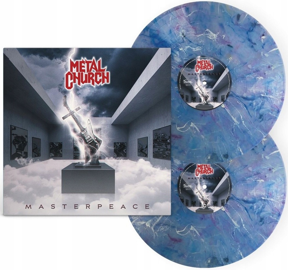 Metal Church Masterpeace Lp Winyl (blue Marbled)