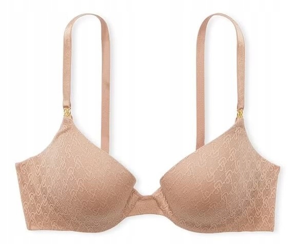 Push-up podprsenka typu demi Icon Victoria's Secret béžová 70C (32C)
