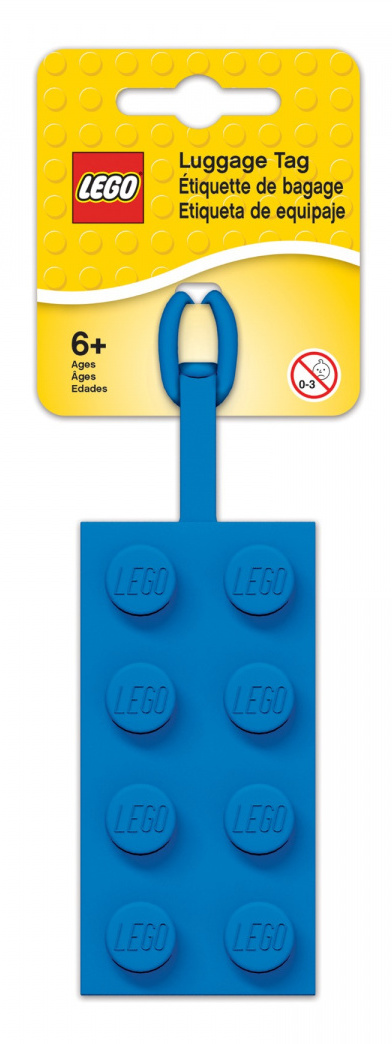 

Lego Zawieszka do bagażu Klocek Niebieski 52001