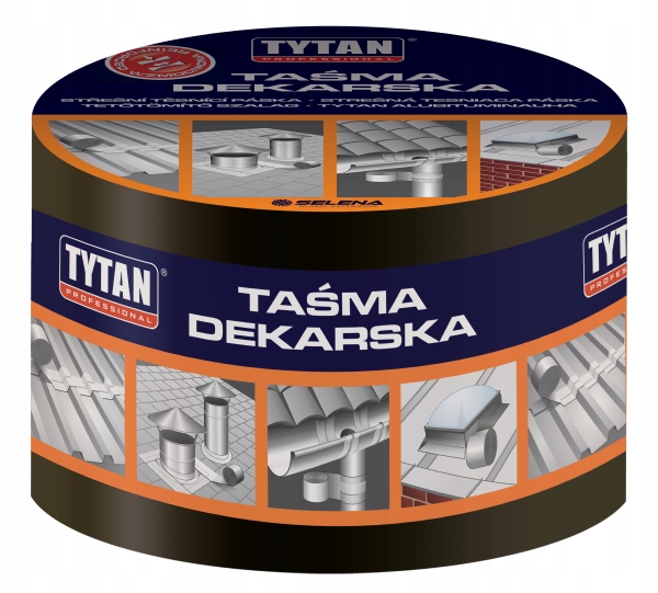 Střešní Bitumenová Těsnící Páska Antracit 10 CM X 10 M