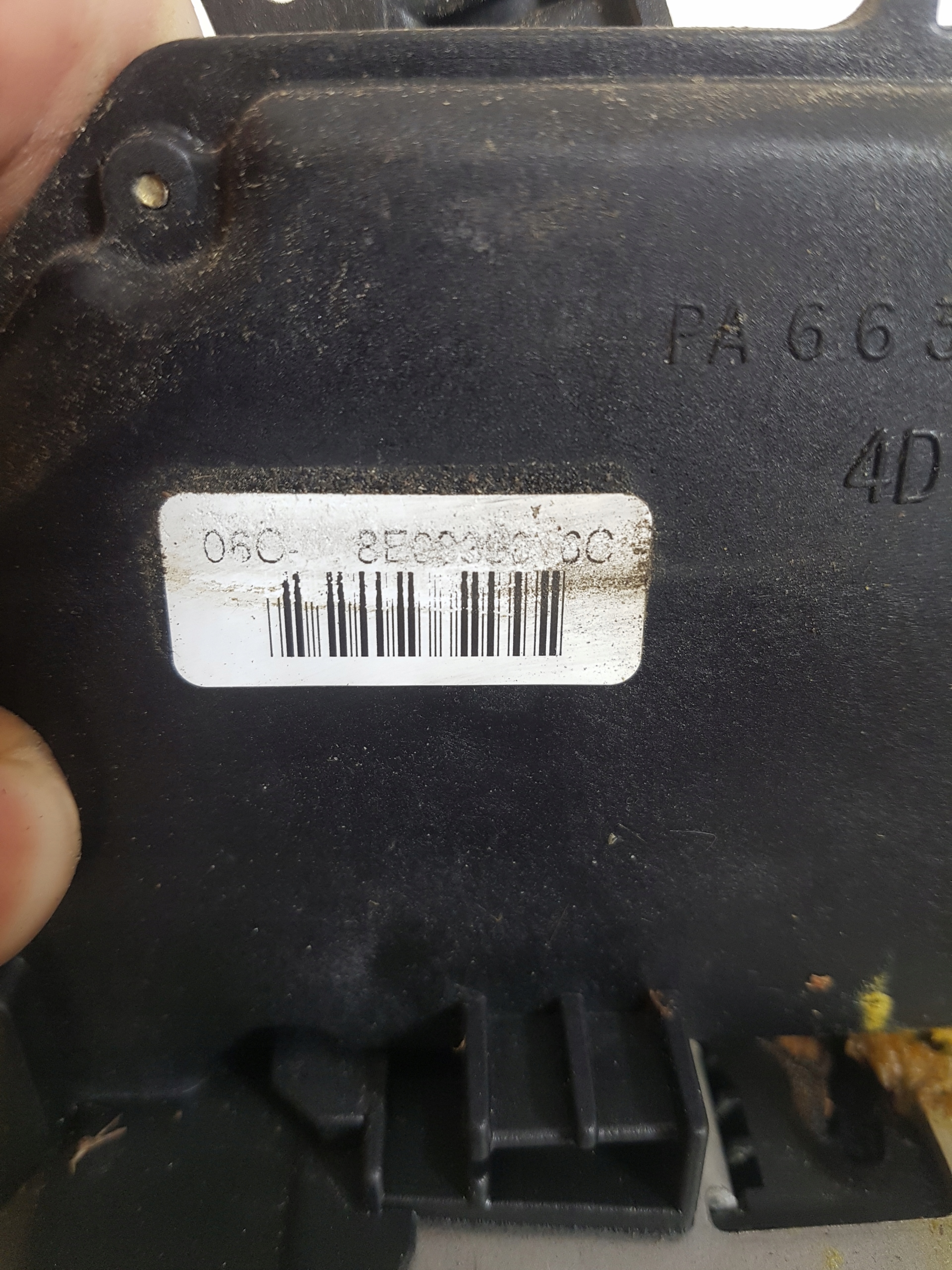 Schloß Tür rechts heck hinten AUDI A4 B6 7 Pins