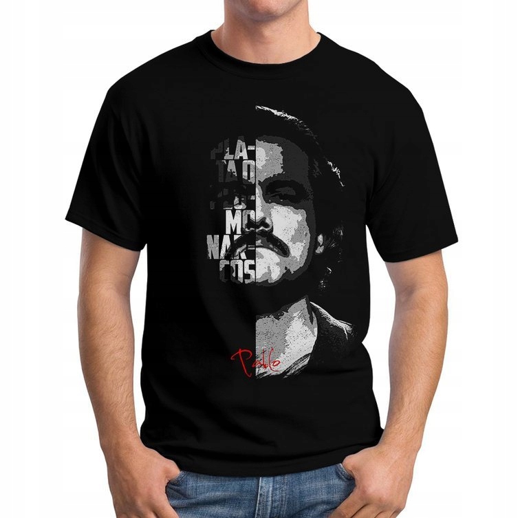 

Koszulka T-Shirt Pablo Escobar Narcos Plata M