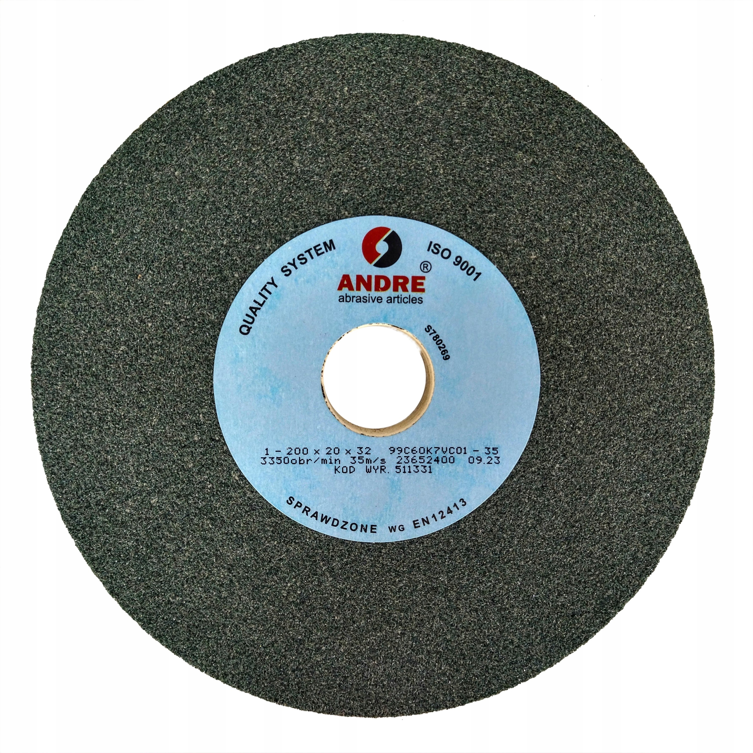 Brusný kámen, brusný kotouč 200x20x32 39C 60K brusný kotouč pro vidění