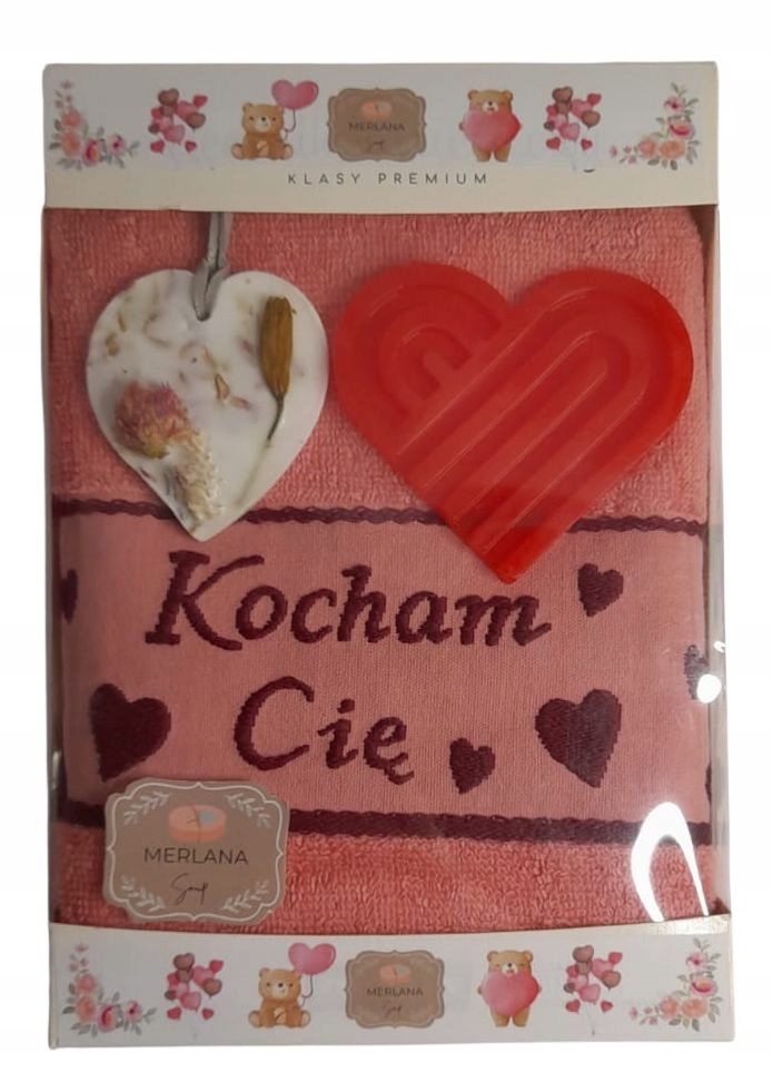 KOSZ BOX ZESTAW PREZENTOWY PREZENT RĘCZNIK MYDŁO UPOMINEK NA WIELKANOC Marka bez marki