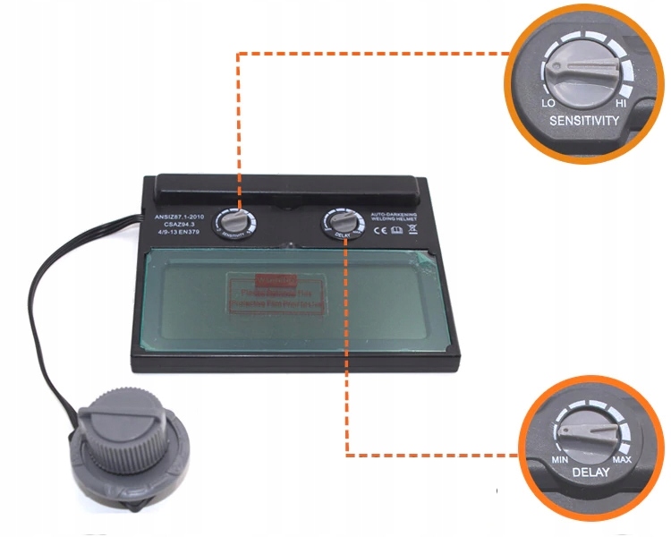 MASKA SPAWALNICZA PRZYŁBICA SAMOSCIEMNIAJACA 75 Marka Silver