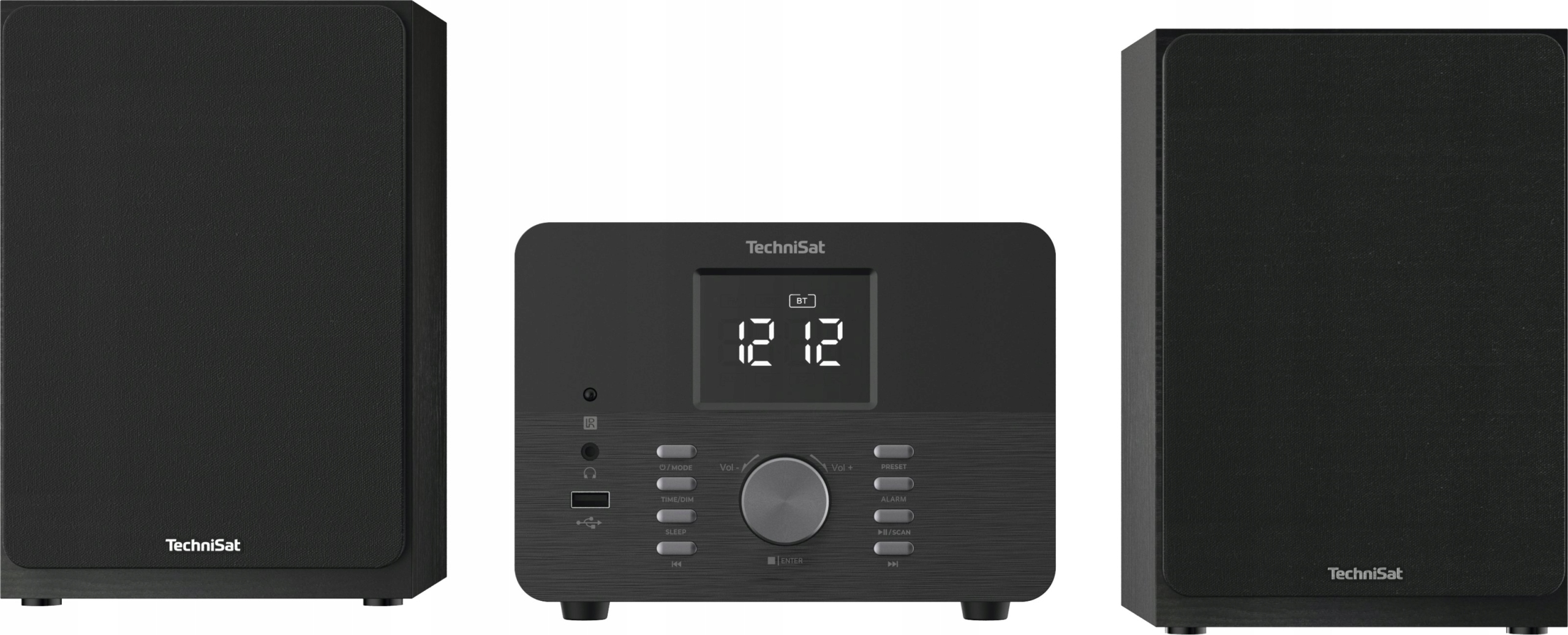 HiFi věž CD Bluetooth Usb rádio Fm Aux TechniSat Classic 700