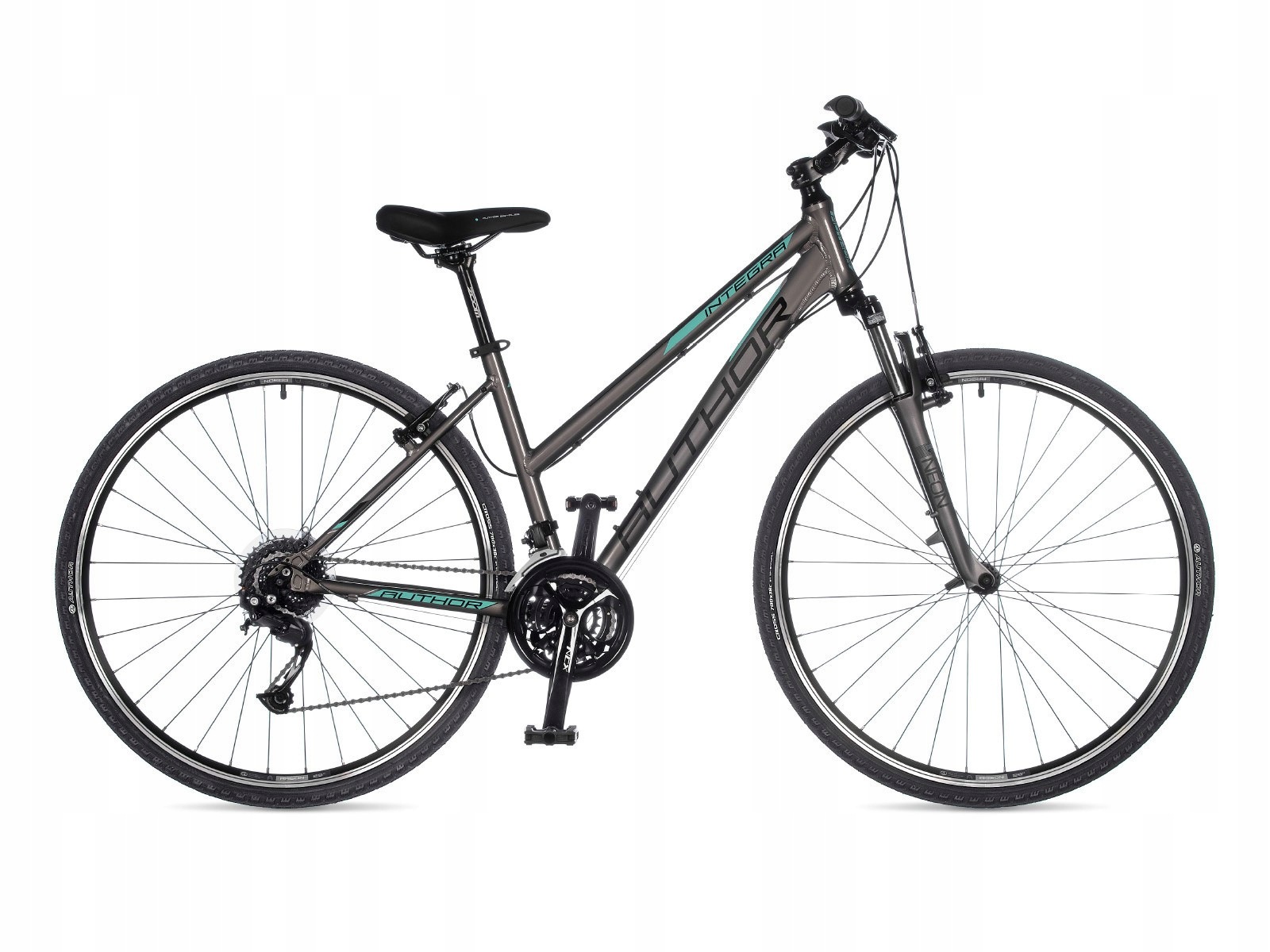 Rower Cross 700 Author Integra 19" grafitowy