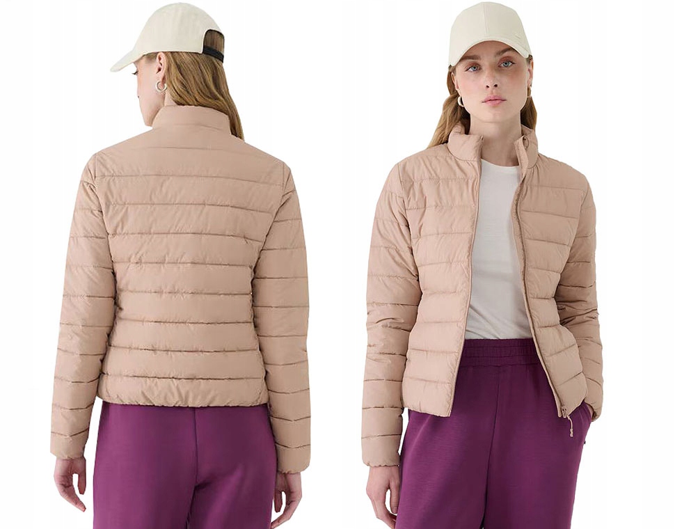 4F Dámská Prošívaná Přechodová Péřová Bunda r.XL