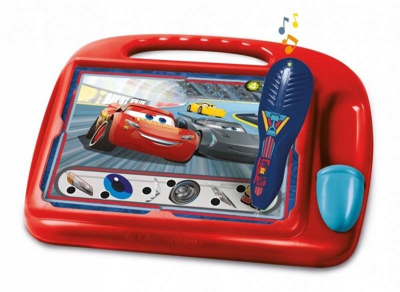 Auta Cars Gra Travel Quiz Interaktywne Pióro Clementoni Do Auta Samochodu Minimalny wiek dziecka 4