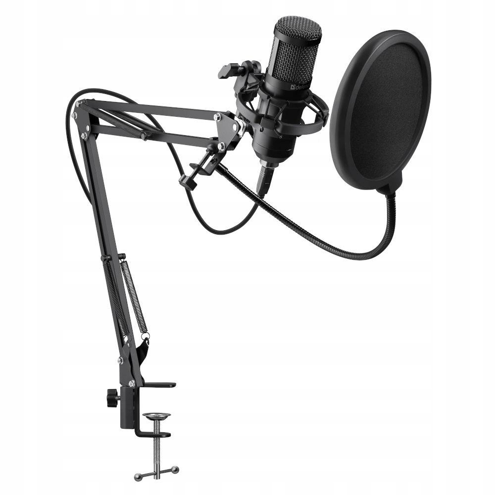 Mikrofon przewodowy Defender SPACE GMC 450 ze statywem STREAM