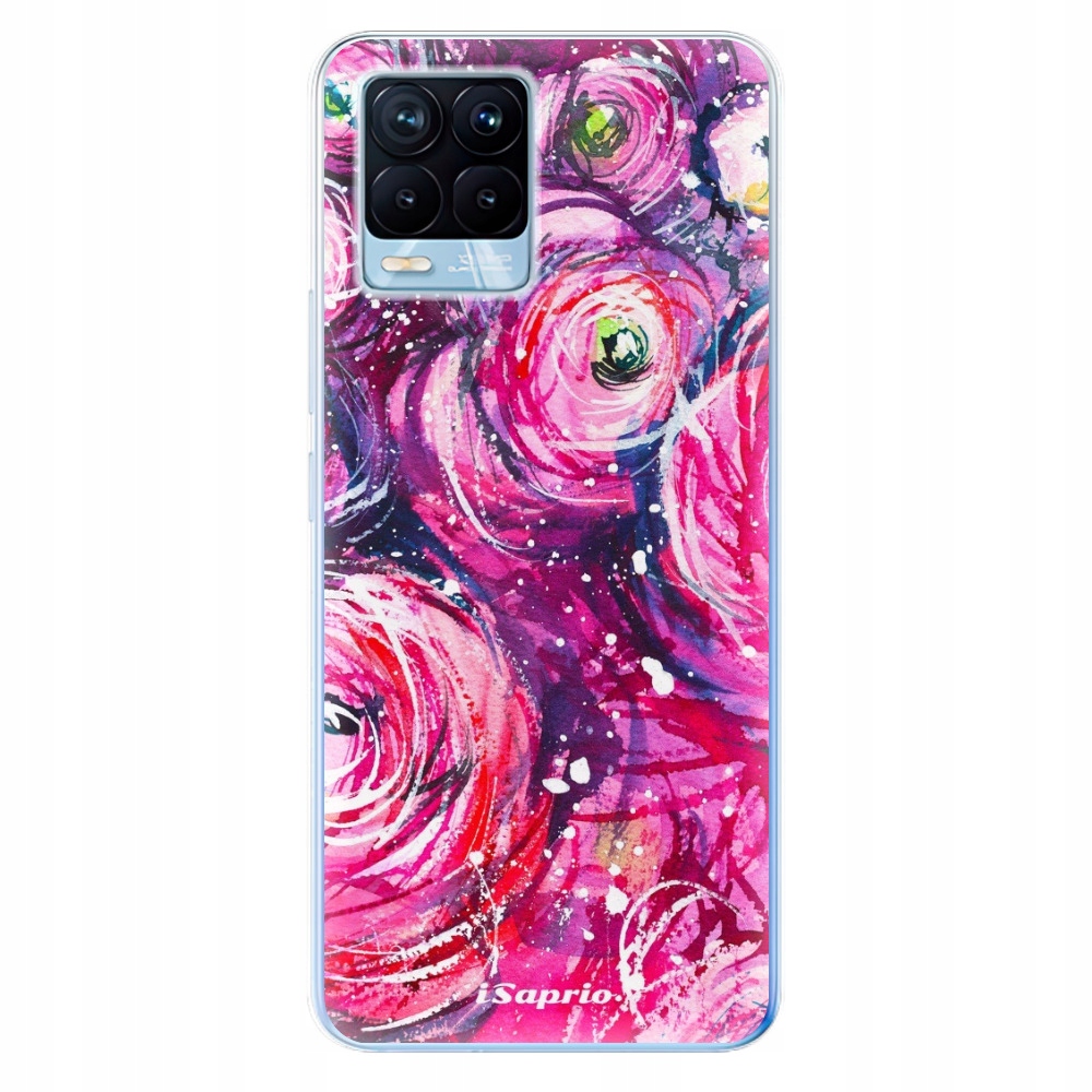 Silikonowe etui iSaprio Pink Bouquet do Realme 8 8 Pro