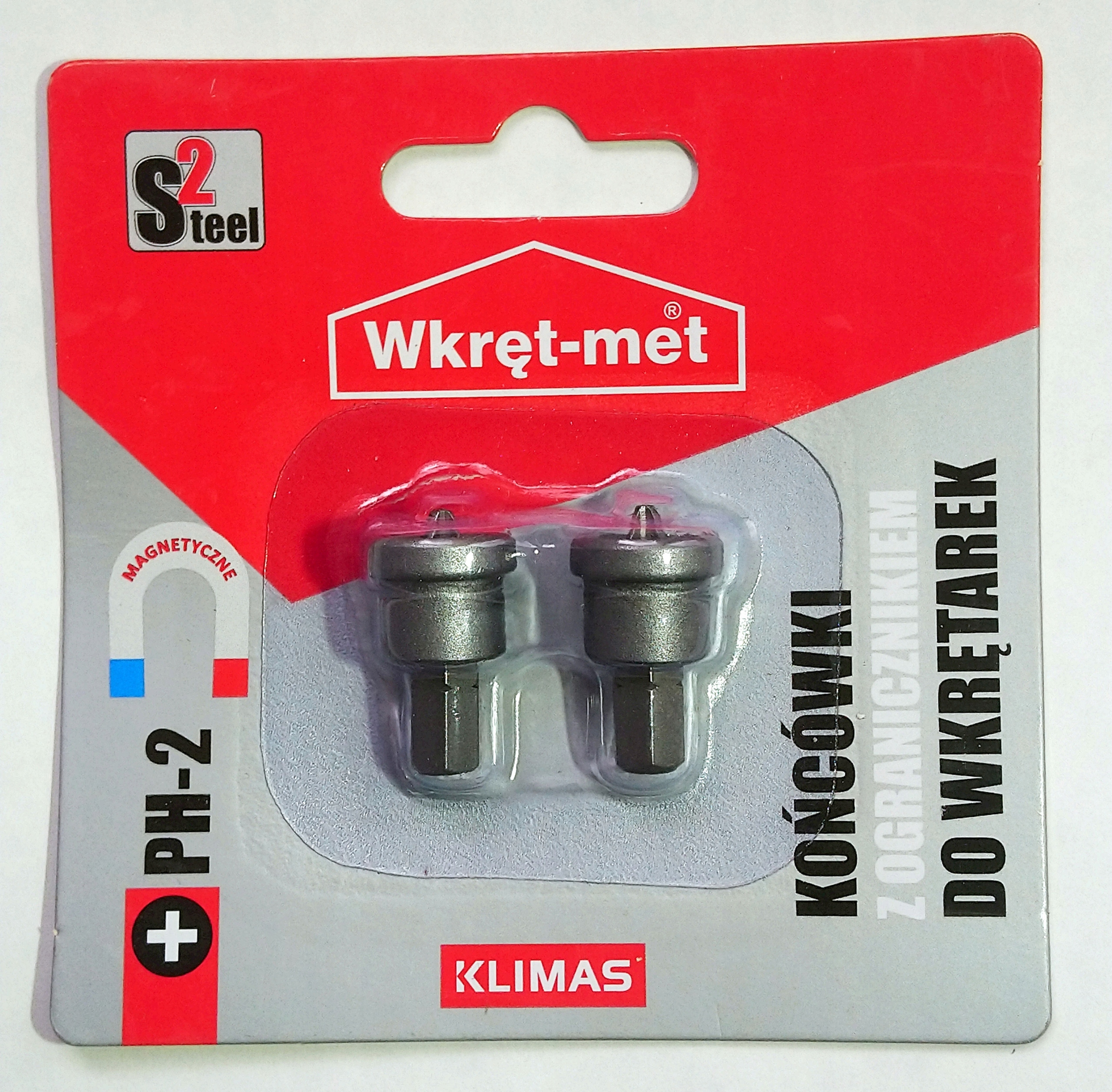 

Groty bity PH-2 z ogranicznikiem do płyt Gk 2 szt.