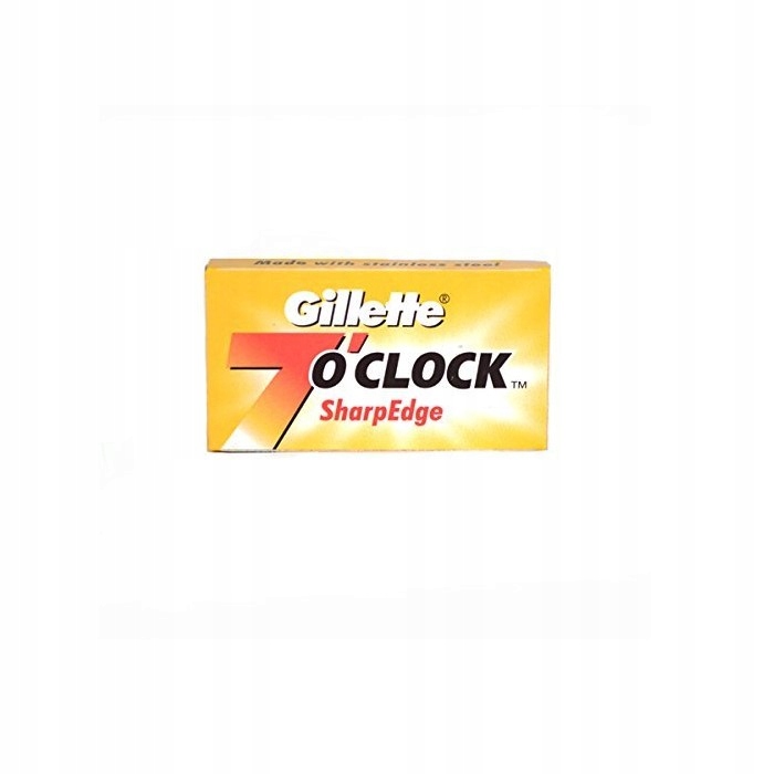 

Gillette 7 O Clock Yellow żyletki do golenia 5szt