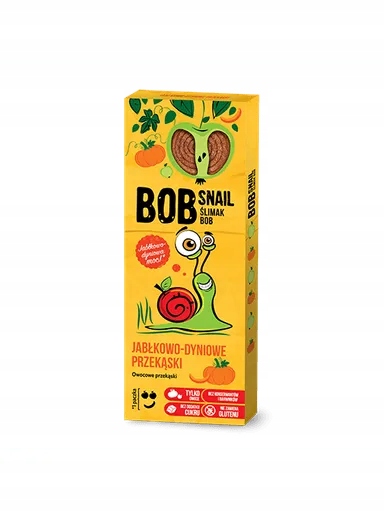 Levně 8 x Bob Snail Svačinka s ovocem 30 g