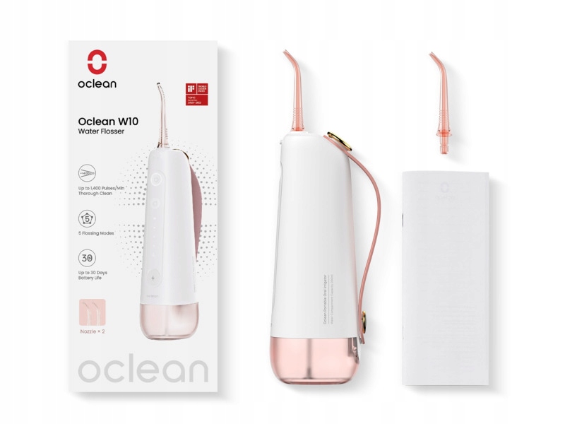 Irygator Oclean W10 Różowy