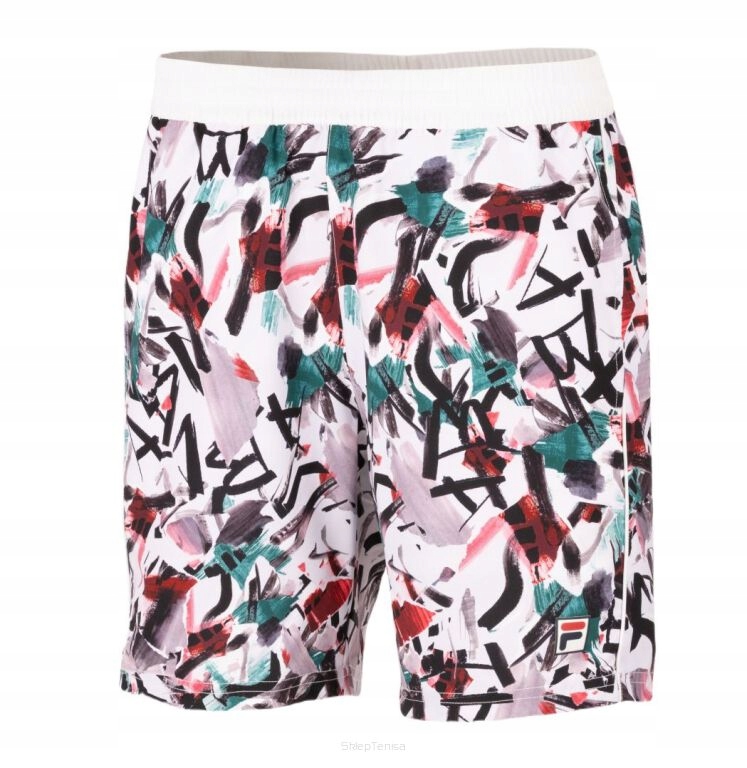 Spodenki tenisowe Fila Shorts Leo multicolor M