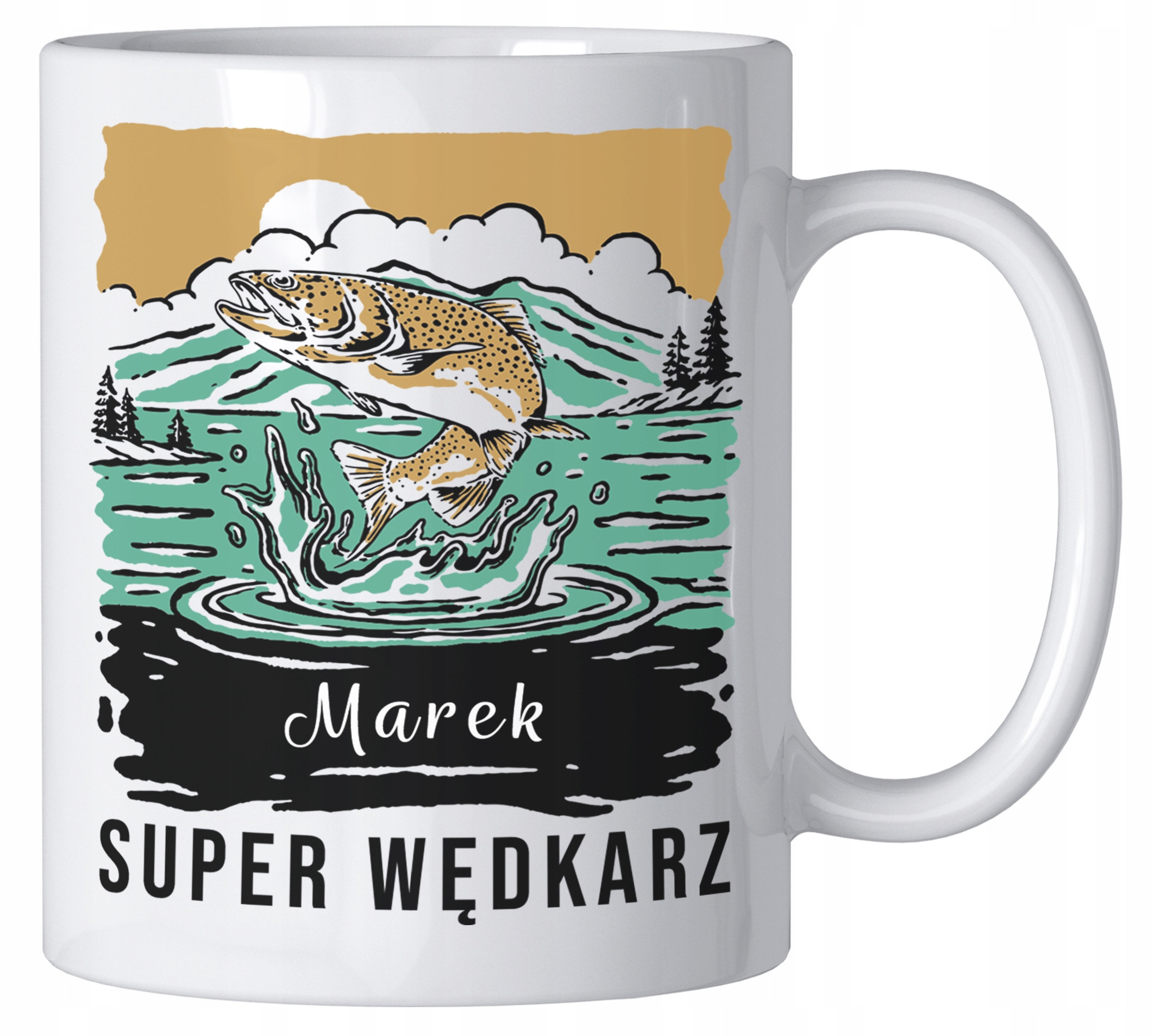 

Kubek Dla Wędkarza Śmieszny 330 ML Imię